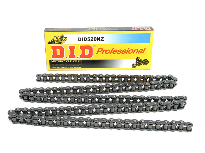 DID 520NZ SUPER HEAVY DUTY CHAIN (FB) - NATURAL STEEL