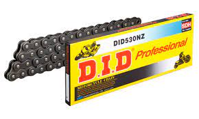 DID 530/50NZ SUPER HEAVY DUTY CHAIN (FB) - NATURAL STEEL