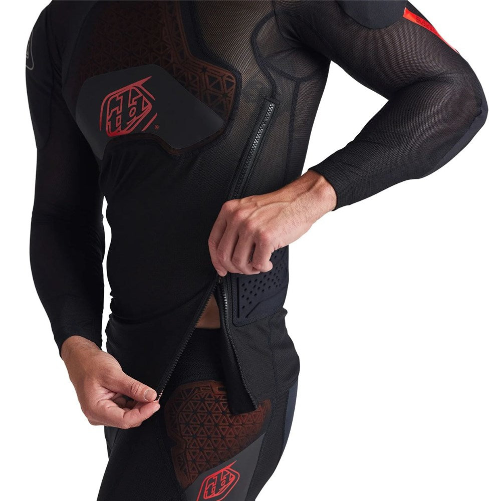 TLD 26.2 Stage Ghost D3O Long Sleeve Baselayer Shirt - Black