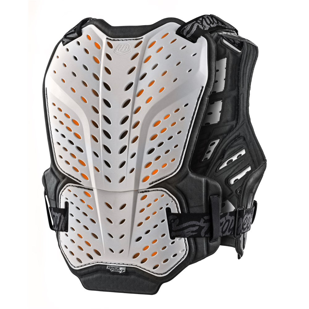 Troy Lee Designs 26.2 Rockfight CE D3O Chest Protector - White