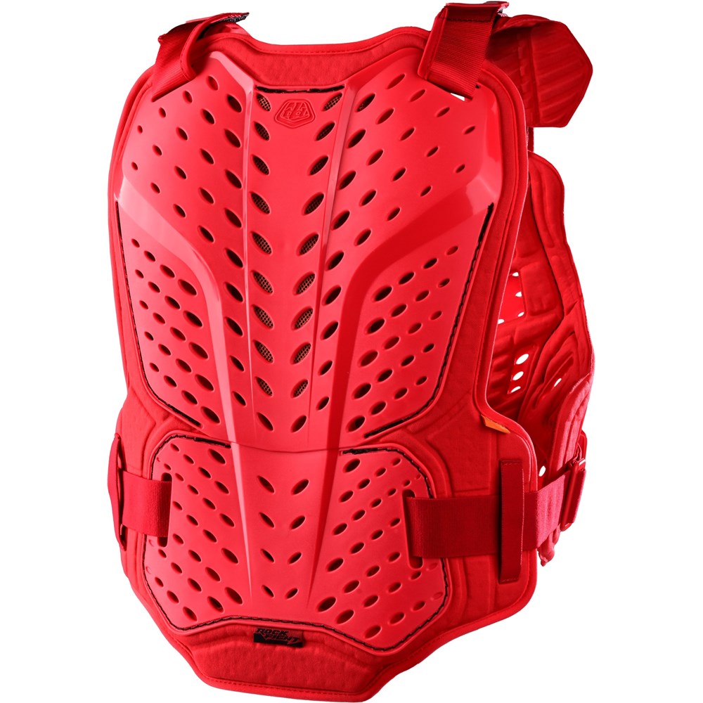 TLD 26.2 Rockfight CE D3O Chest Protector - Red
