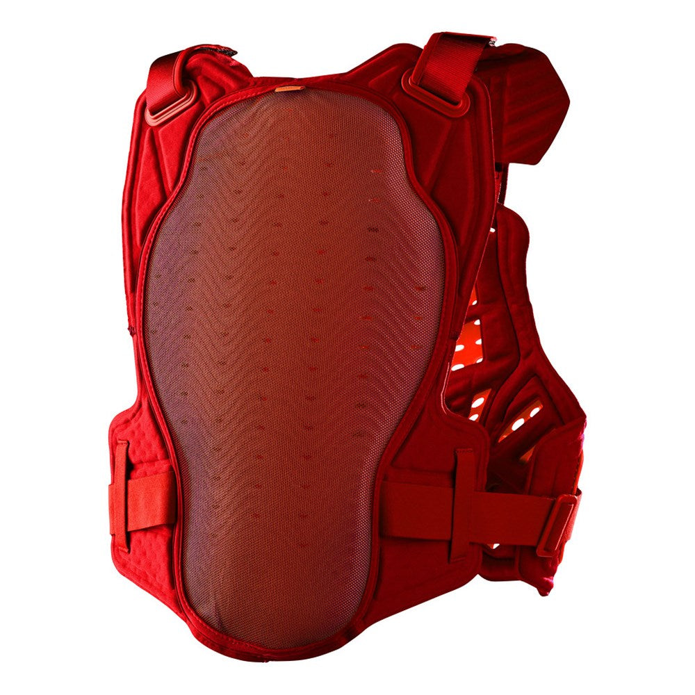 TLD 26.2 Rockfight CE Flex Chest Protector - Red