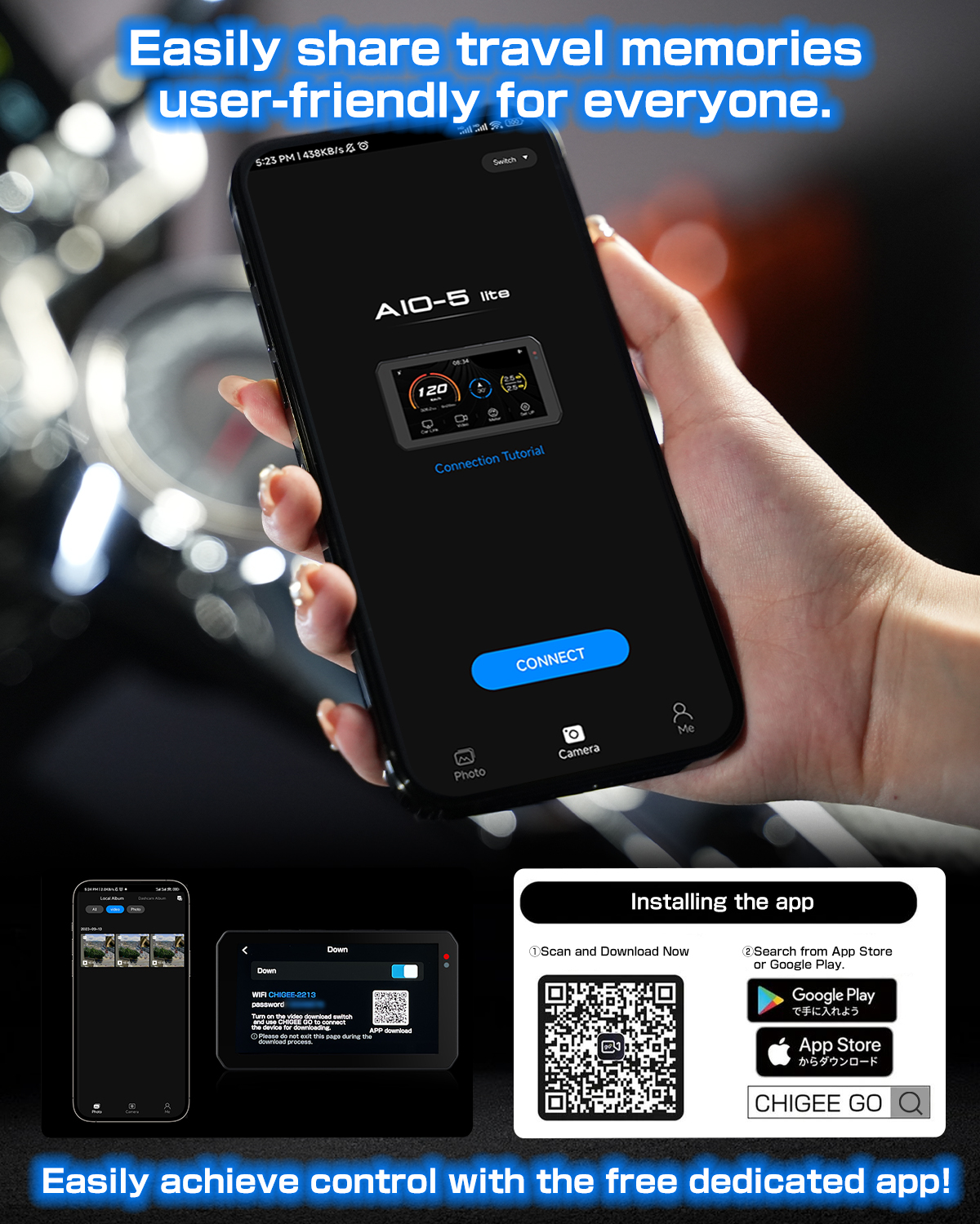 CHIGEE AIO-5 LITE SMART RIDING SYSTEM (INTERNATIONAL VERSION)