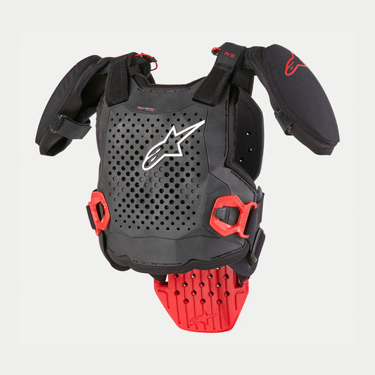 ALPINESTARS 2024 YOUTH A-5 S CHEST PROTECTOR - BLACK/WHITE/RED