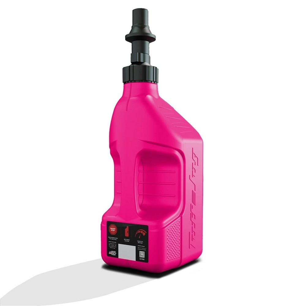 TUFF JUG GEN 3 10L PINK RIPPER CAP WITH VIEW STRIP