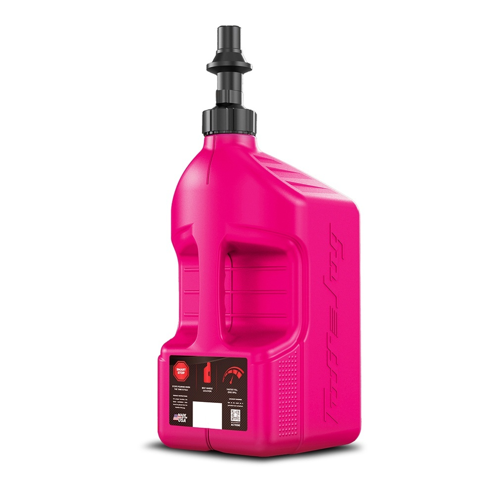 TUFF JUG GEN 3 20L PINK RIPPER CAP WITH VIEW STRIP