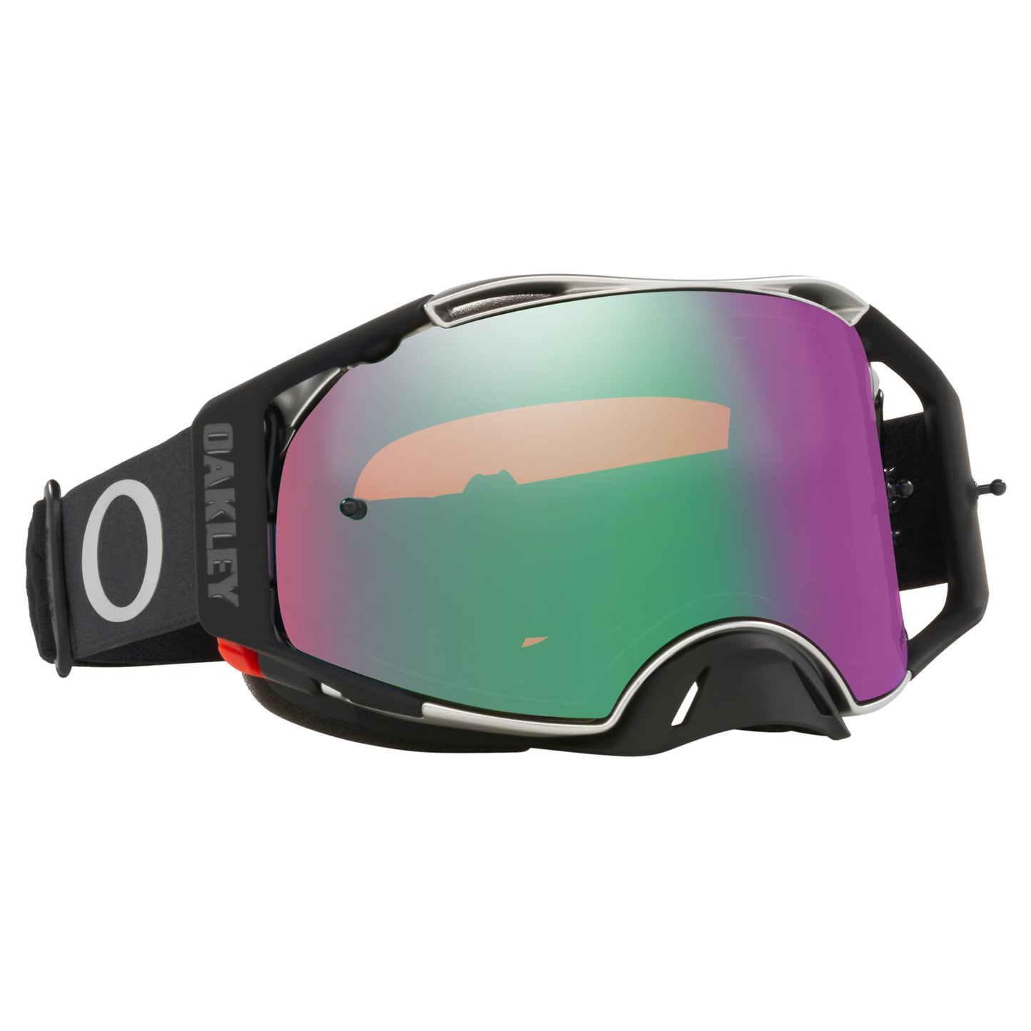 OAKLEY AIRBRAKE GOGGLES - TUFF BLOCKS GUNMETAL BALCK (PRIZM MX JADE)
