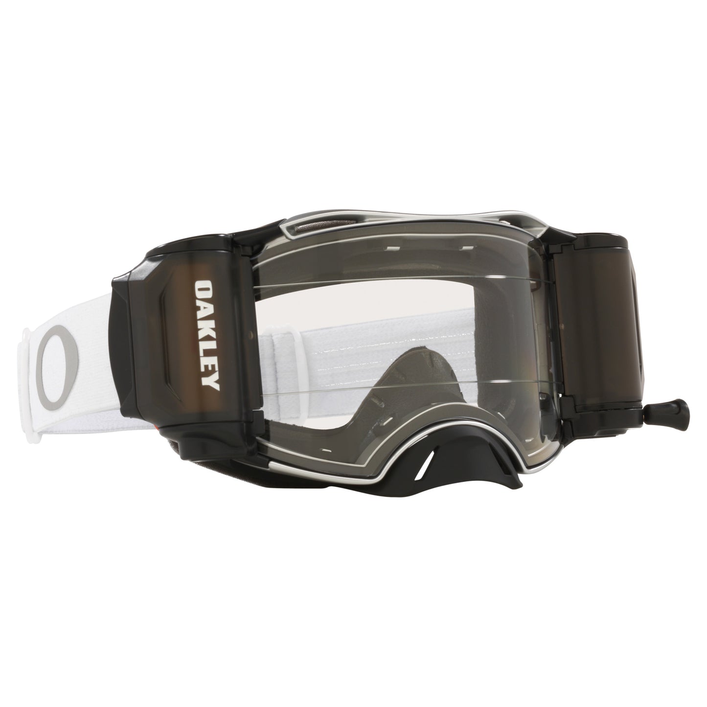 OAKLEY AIRBRAKE ROLL-OFF GOGGLES - TUFF BLOCKS WHITE (CLEAR)
