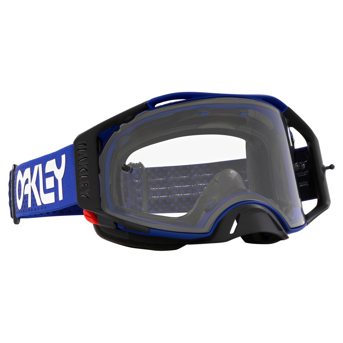 OAKLEY AIRBRAKE GOGGLES - MOTO BLUE B1B (CLEAR)