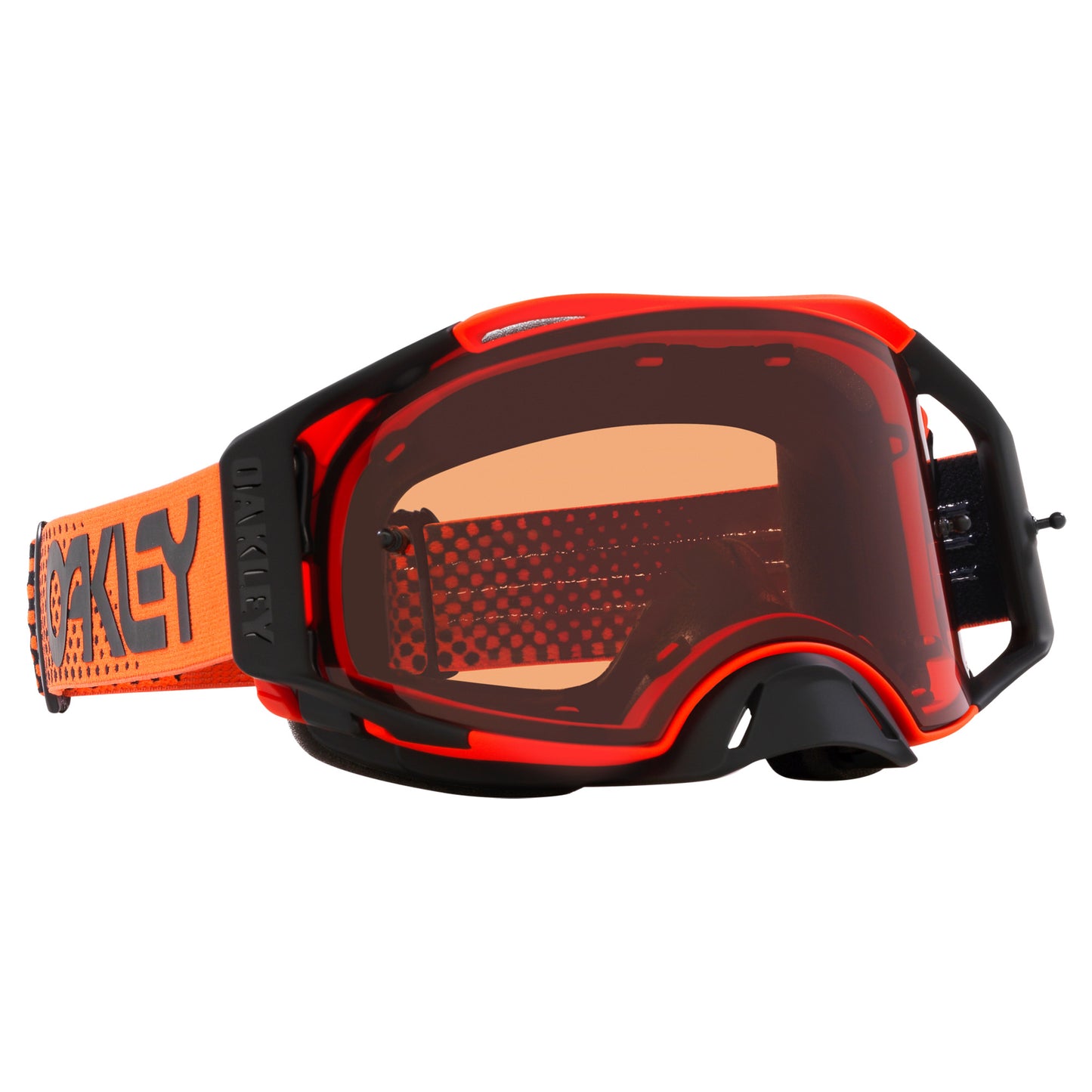OAKLEY AIRBRAKE GOGGLES - MOTO ORANGE B1B (PRIZM MX BRONZE)