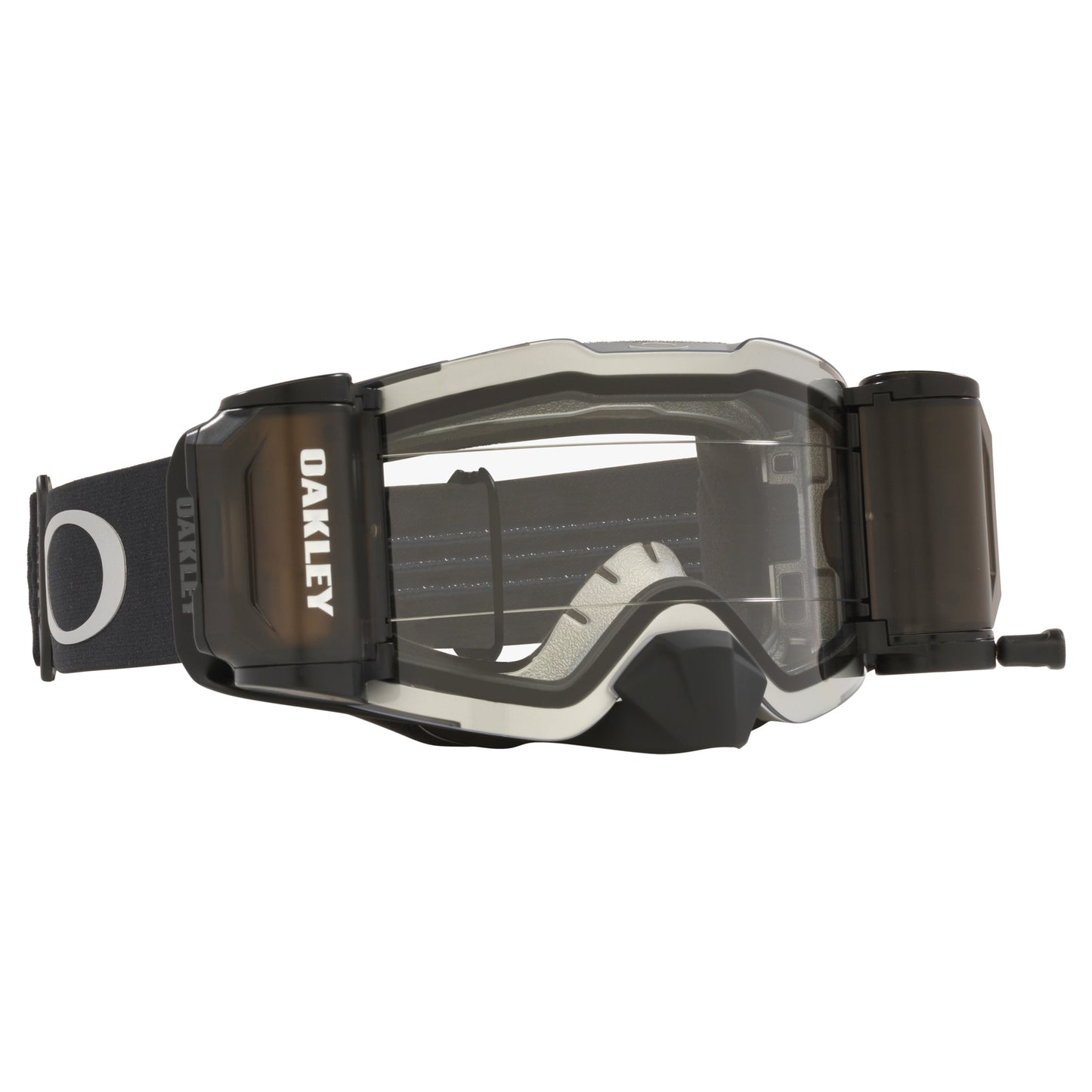 OAKLEY FRONT LINE ROLL-OFF GOGGLES - TUFF BLOCKS BLACK GUNMETAL (CLEAR)