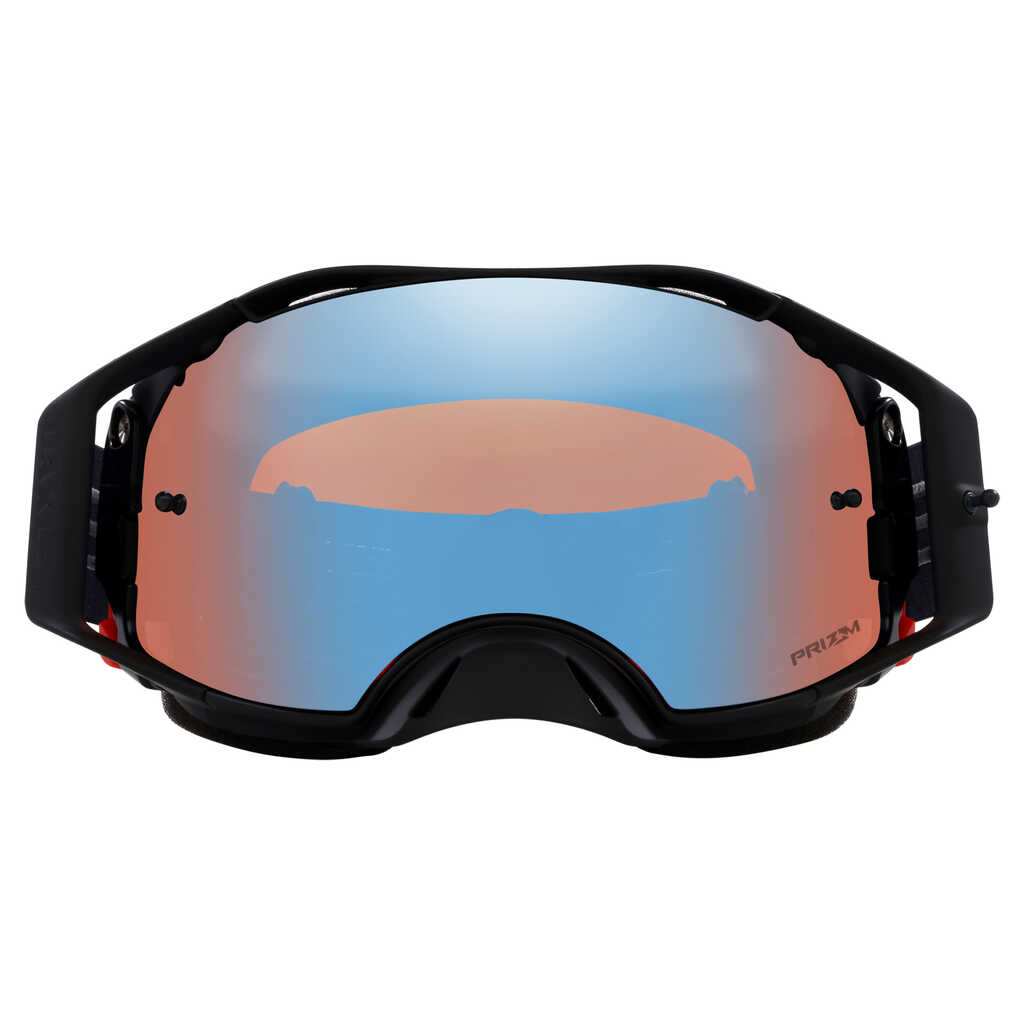 OAKLEY AIRBRAKE MOTO B1B BLACKOUT GOGGLE - PRIZM SAPPHIRE LENS