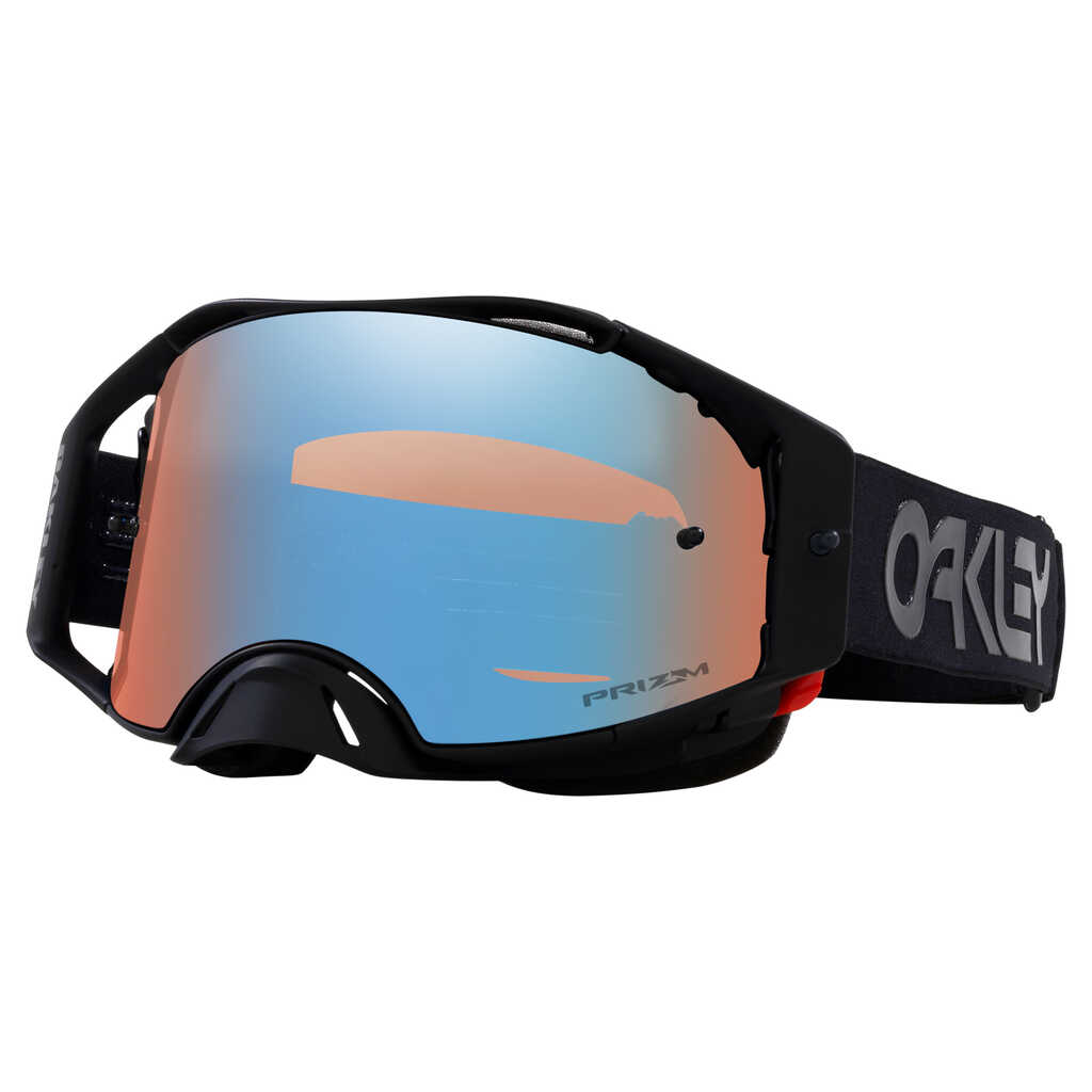 OAKLEY AIRBRAKE MOTO B1B BLACKOUT GOGGLE - PRIZM SAPPHIRE LENS