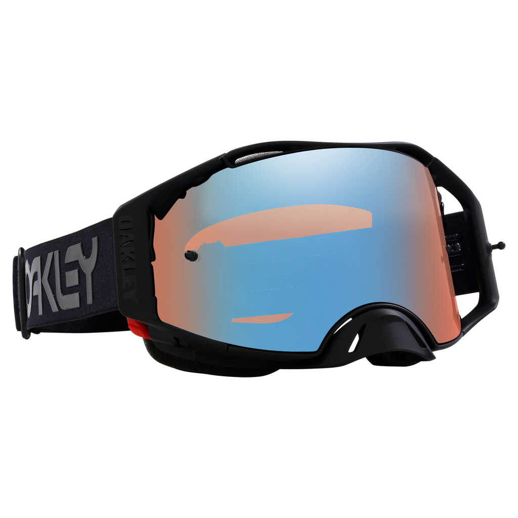 OAKLEY AIRBRAKE MOTO B1B BLACKOUT GOGGLE - PRIZM SAPPHIRE LENS