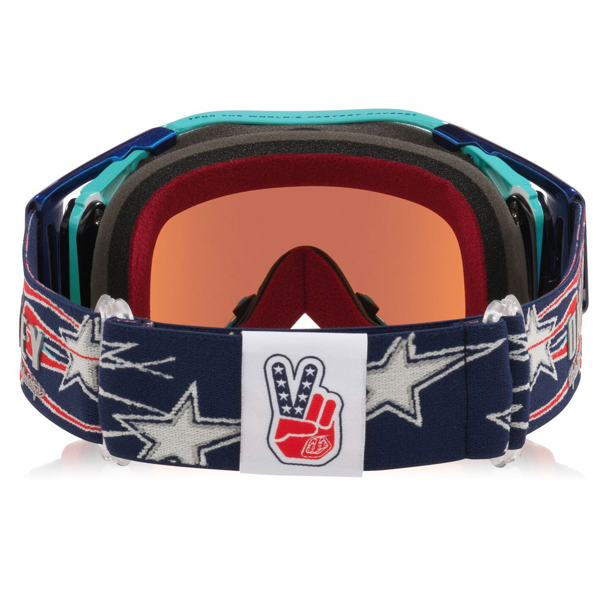 Oakley Airbrake MX Goggles - TLD Blue (Prizm Sapphire) view 3