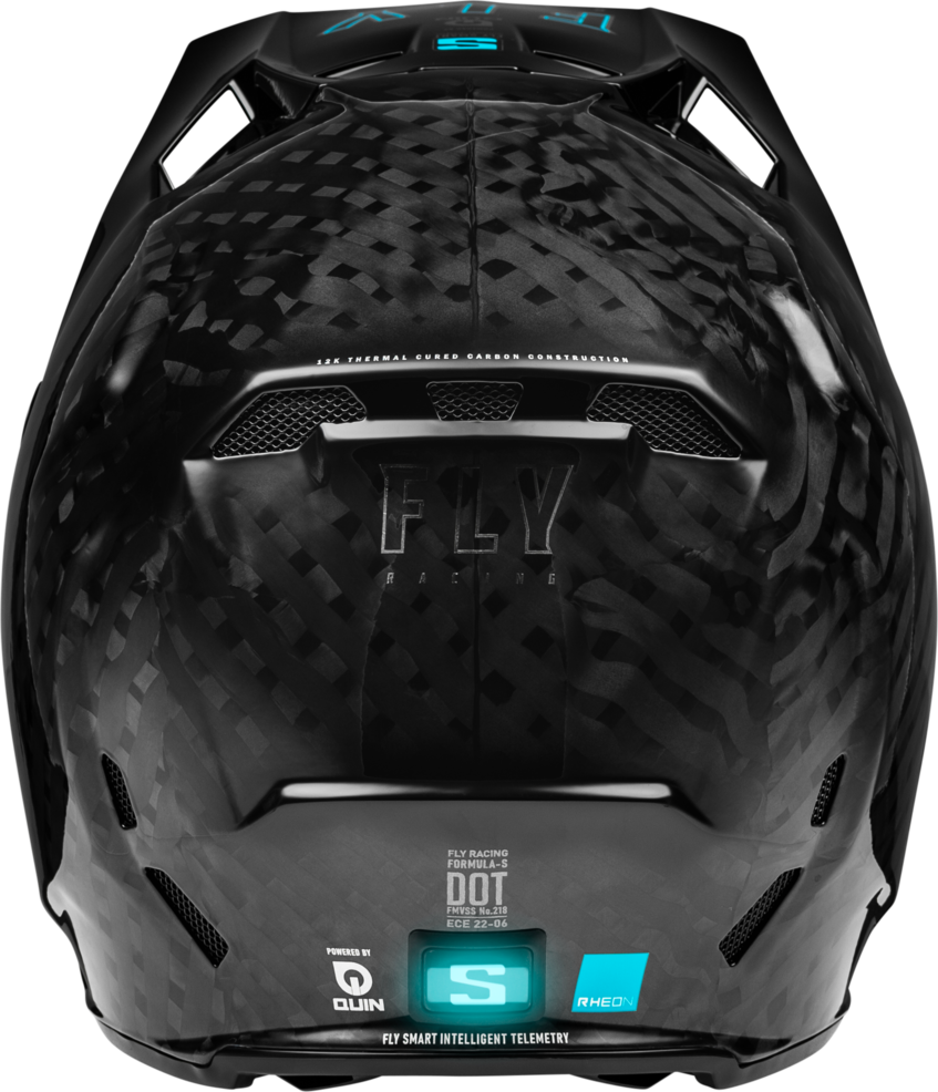 FLY 2024 FORMULA S CARBON YOUTH HELMET - BLACK