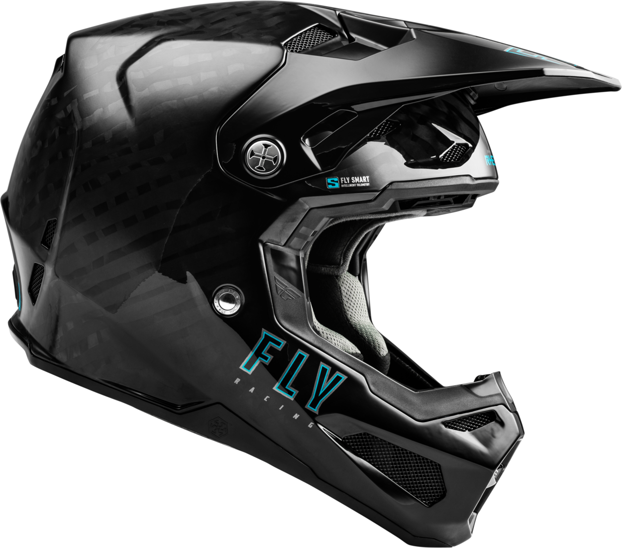 FLY 2024 FORMULA S CARBON YOUTH HELMET - BLACK