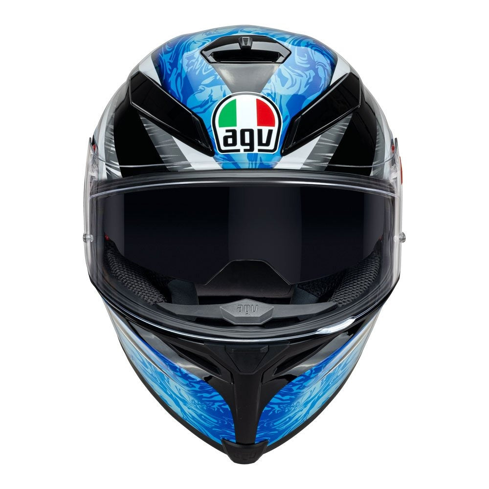 AGV K5 S KUNAI HELMET - BLUE/BLACK/WHITE