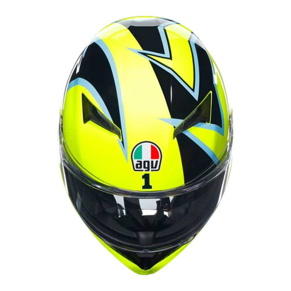 AGV K3 ROSSI WINTER TEST PHILLIP ISLAND 2005 HELMET