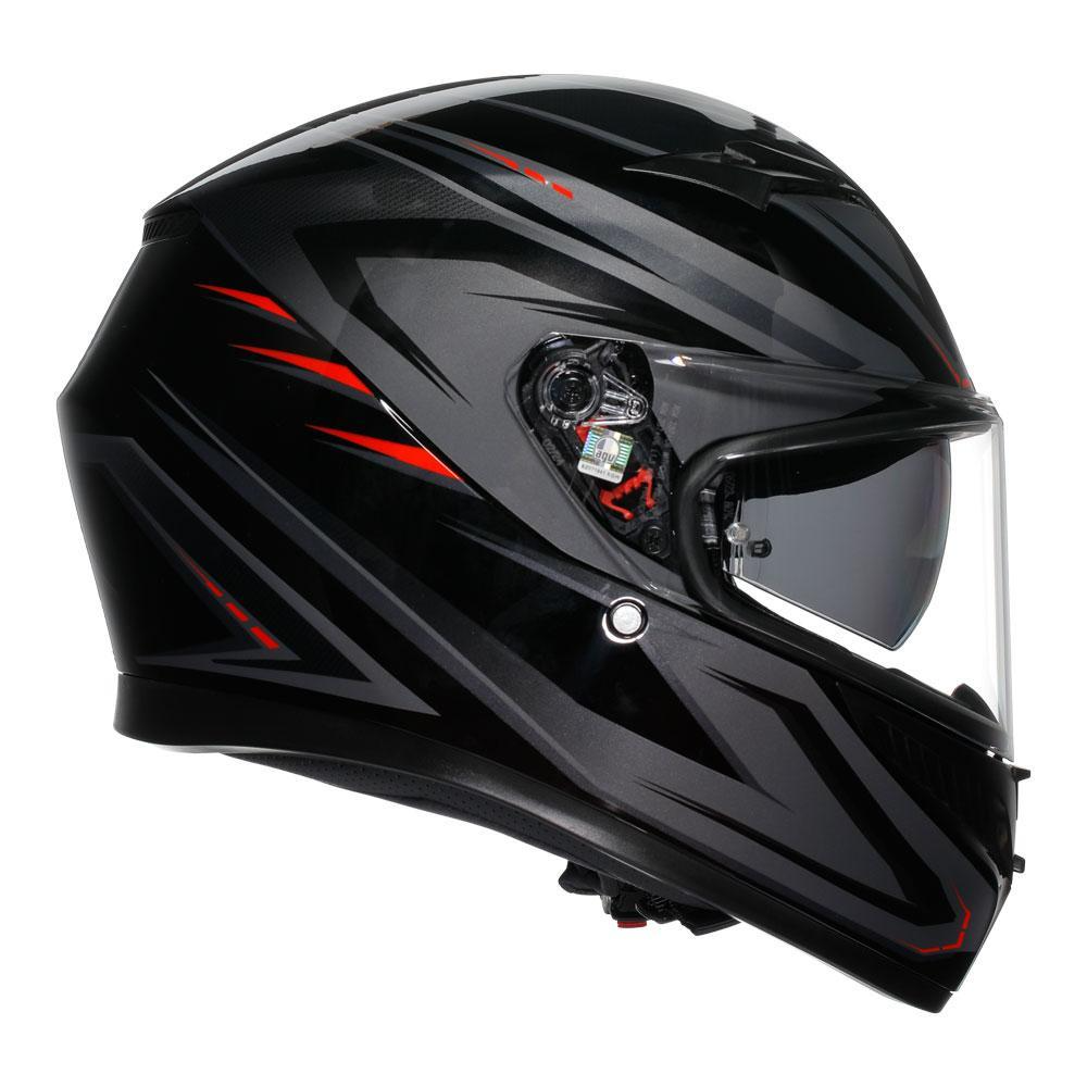 AGV K3 SYTH HELMET - BLACK/RED