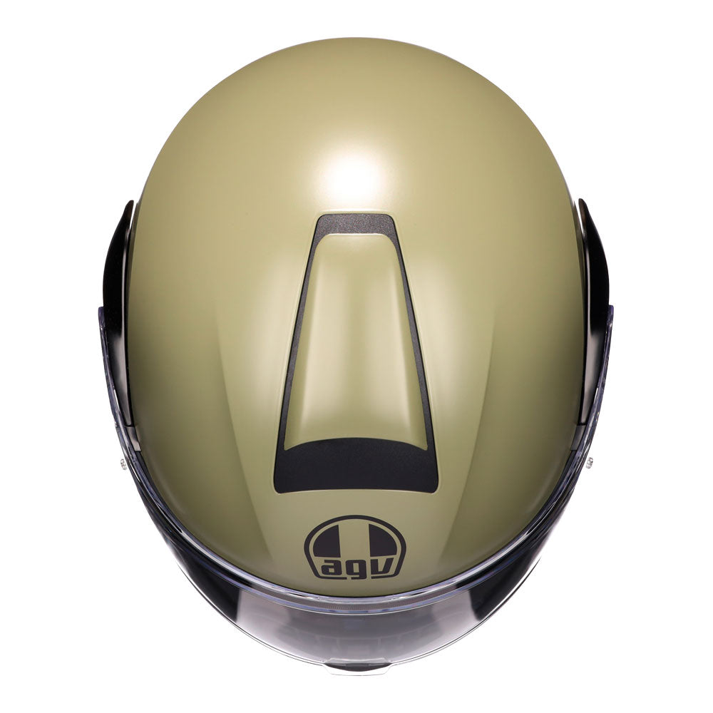 AGV STREETMODULAR PASTELLO HELMET - GREEN