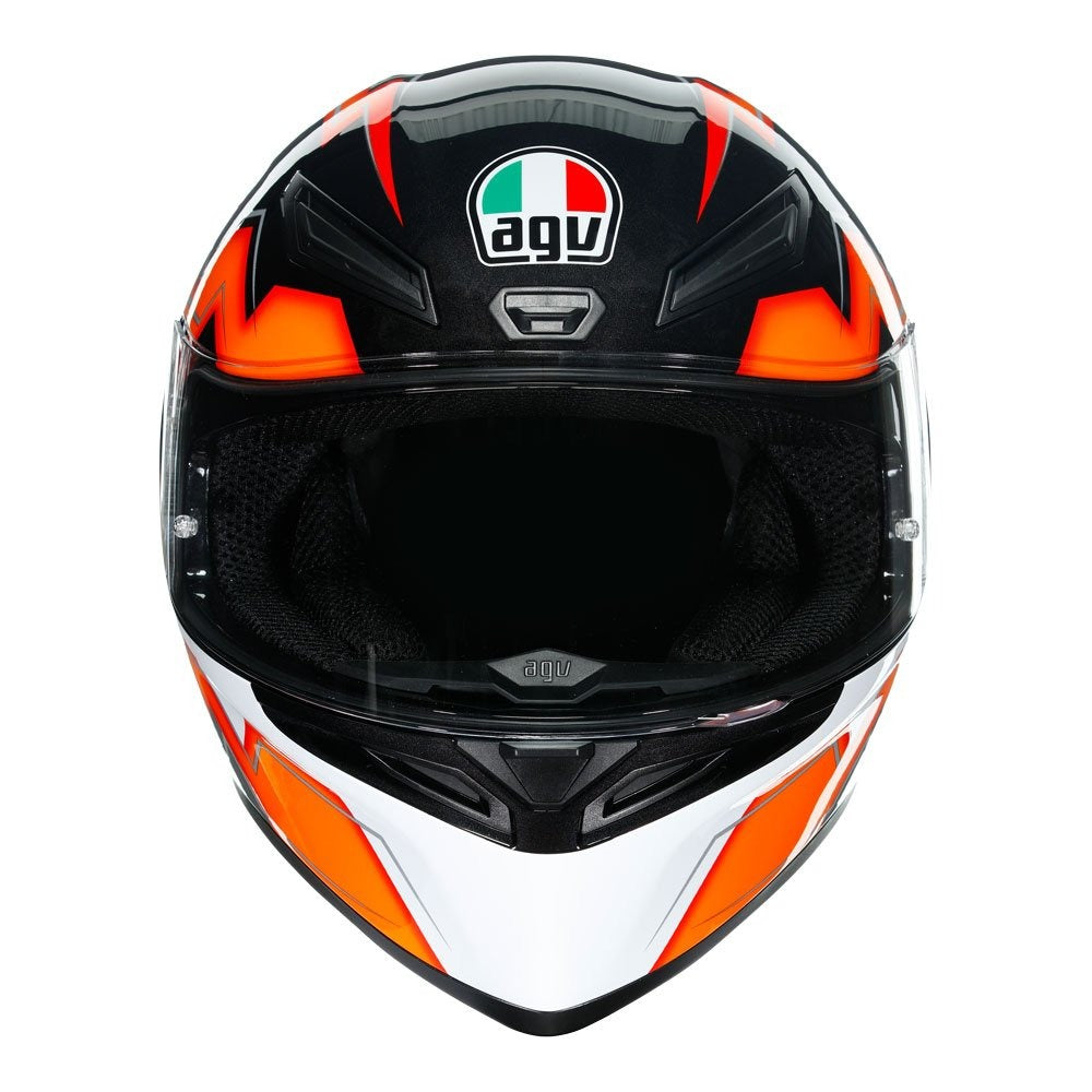 AGV K1 KRIPTON HELMET - BLACK/ORANGE
