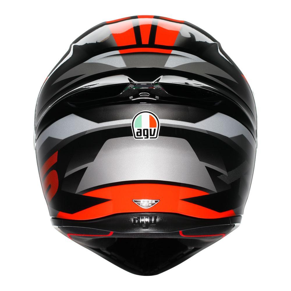 AGV K1 S FASTLAP HELMET - BLACK/GREY/RED
