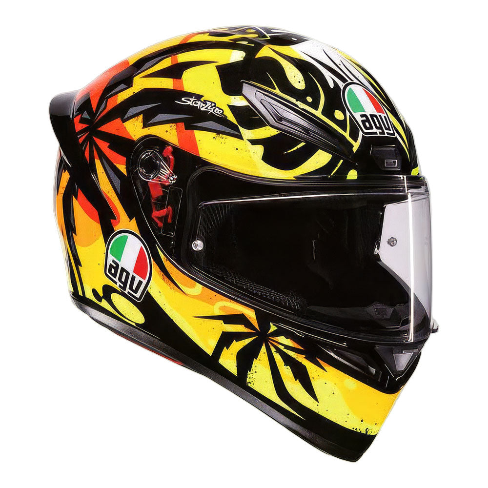 AGV K1 S TROPICRUSH HELMET - BLACK/ORANGE