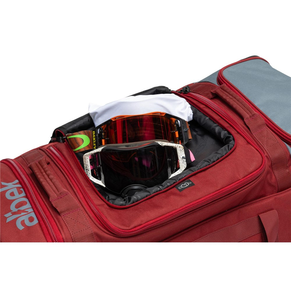 Albek Meridian Wheeled Gear Bag - Burgundy