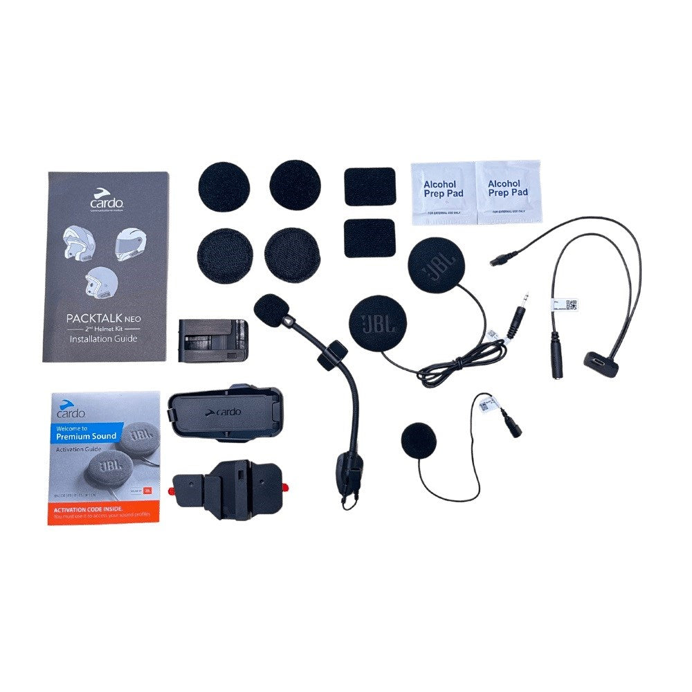 Cardo Packtalk Neo 2nd Helmet JBL Kit