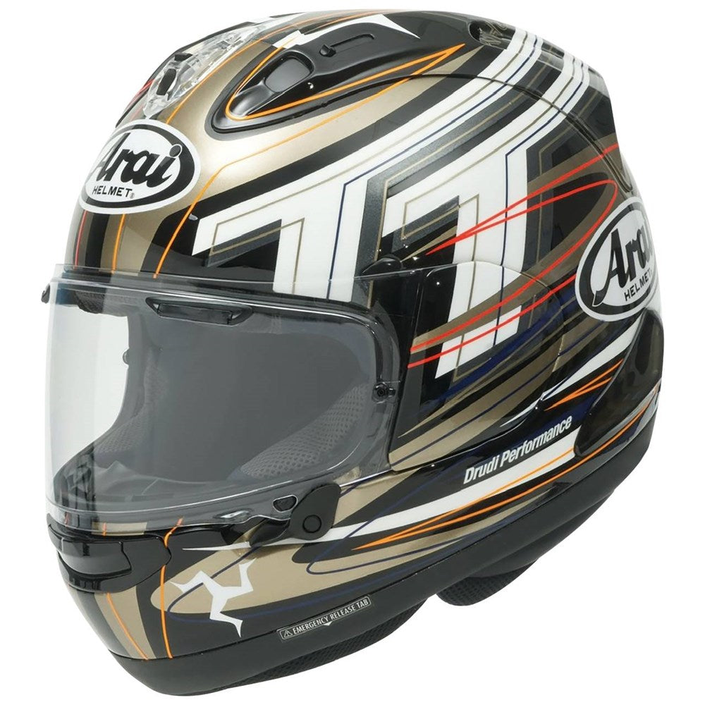 Arai RX-7V EVO Helmet - Limited Edition Isle of Man TT 2026