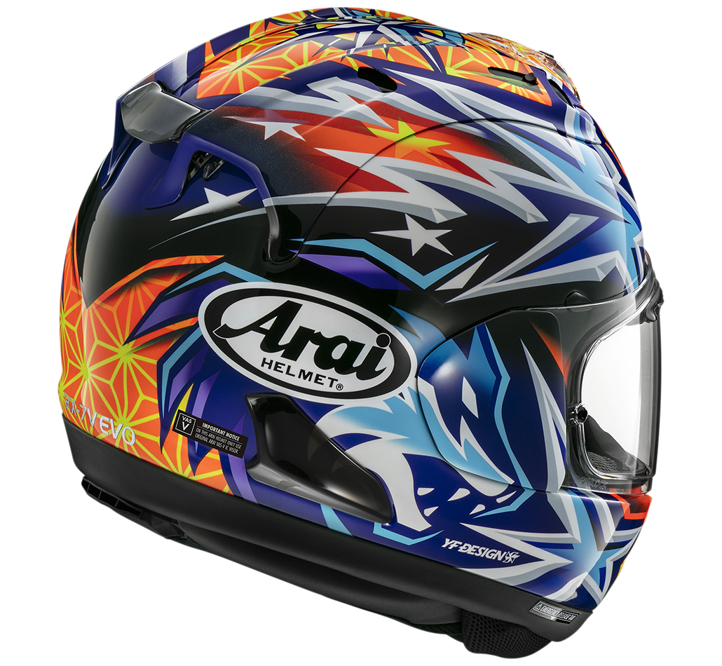 Arai RX-7V EVO Helmet - Okamoto Compass