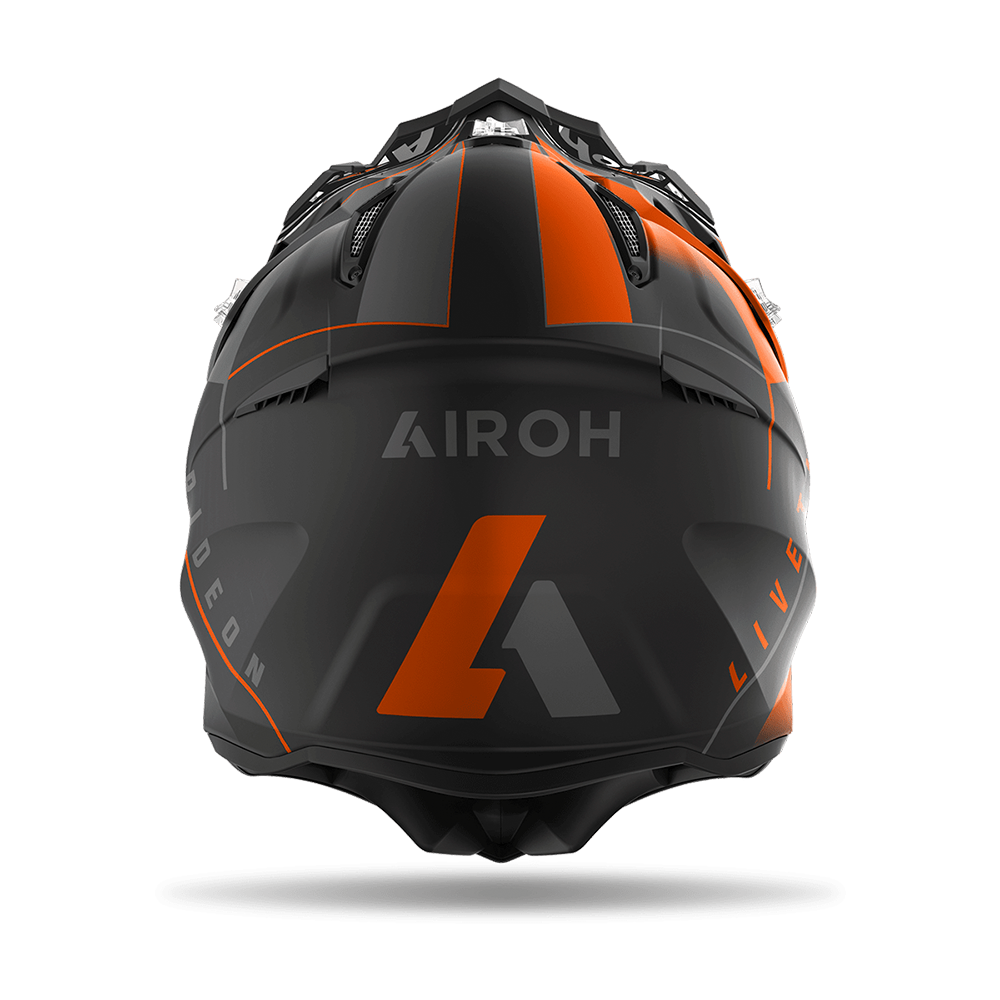 AIROH AVIATOR ACE HELMET - AMAZE ORANGE MATT