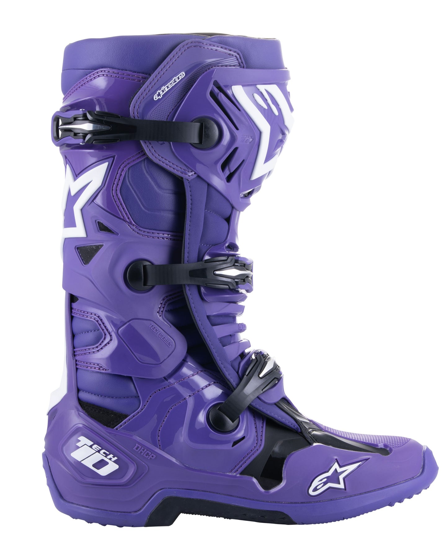 ALPINESTARS 2024 TECH 10 SUPERVENTED BOOTS - ULTRAVIOLET BLACK
