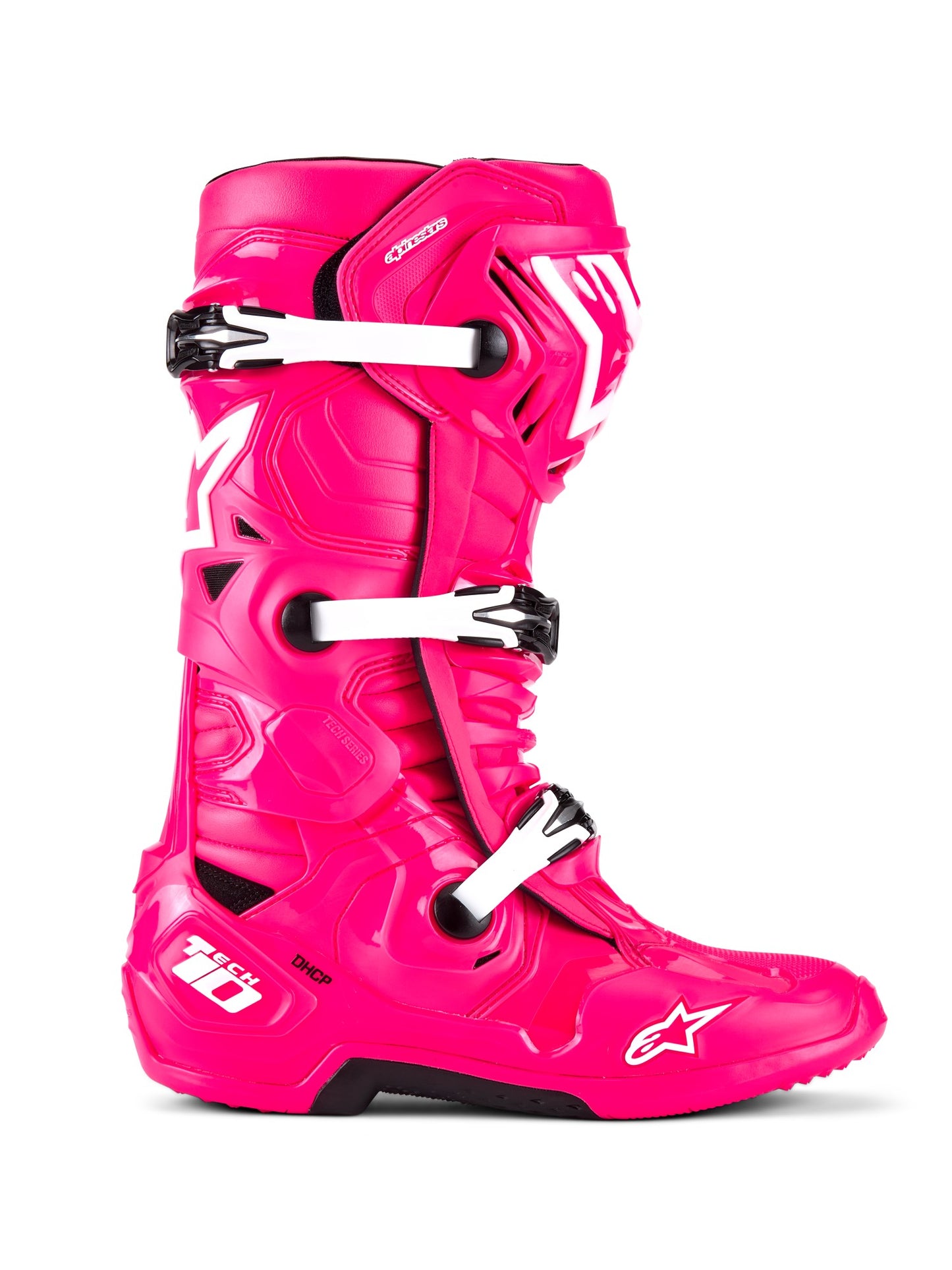 ALPINESTARS TECH 10 BOOTS - DIVA PINK WHITE