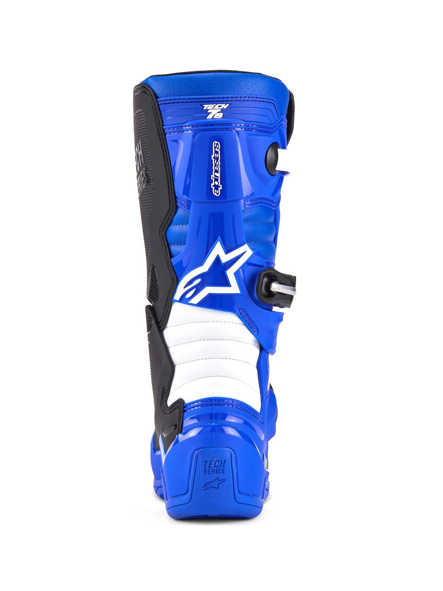 ALPINESTARS YOUTH TECH 7S BOOTS - BLUE BLACK WHITE