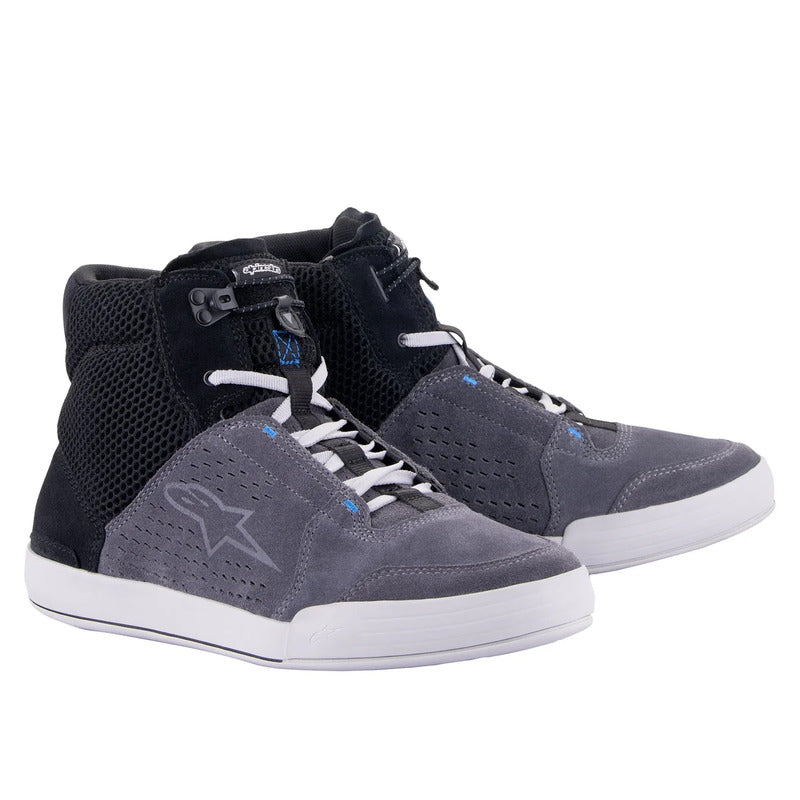 Alpinestars Chrome Air Ride Shoes - Black Gray Blue