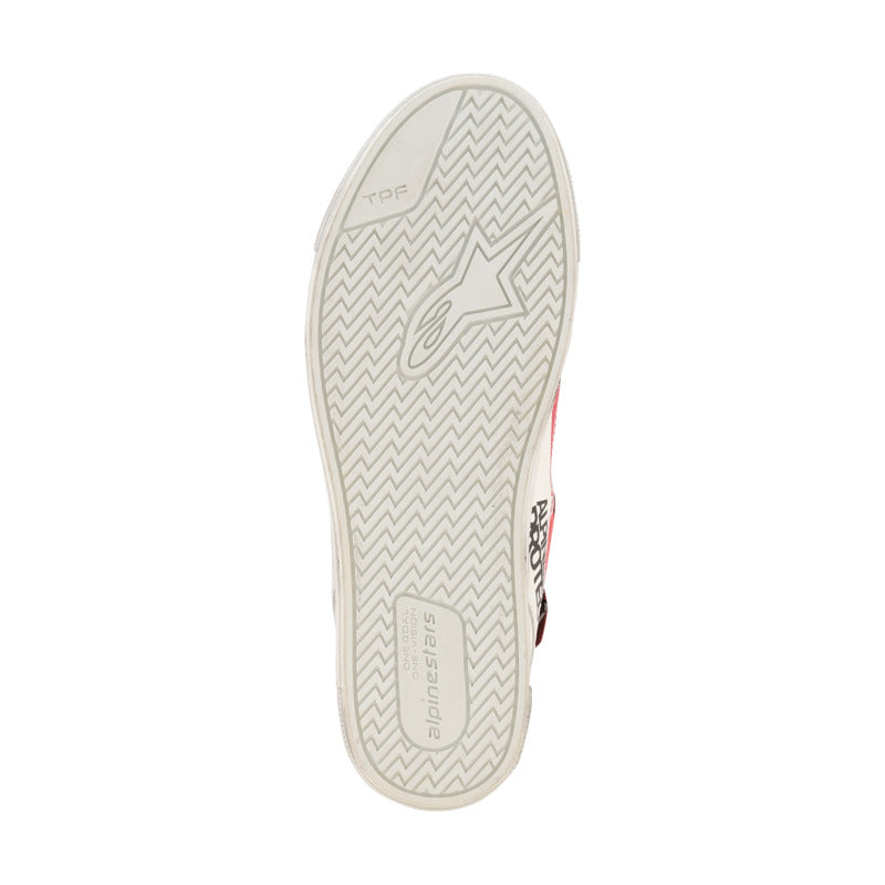 Alpinestars Stated Flair Ride Shoes - White Bright Red