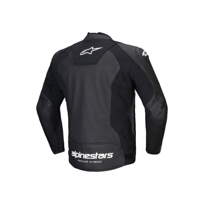ALPINESTARS FASTER V3 AIRFLOW LEATHER JACKET - BLACK/WHITE