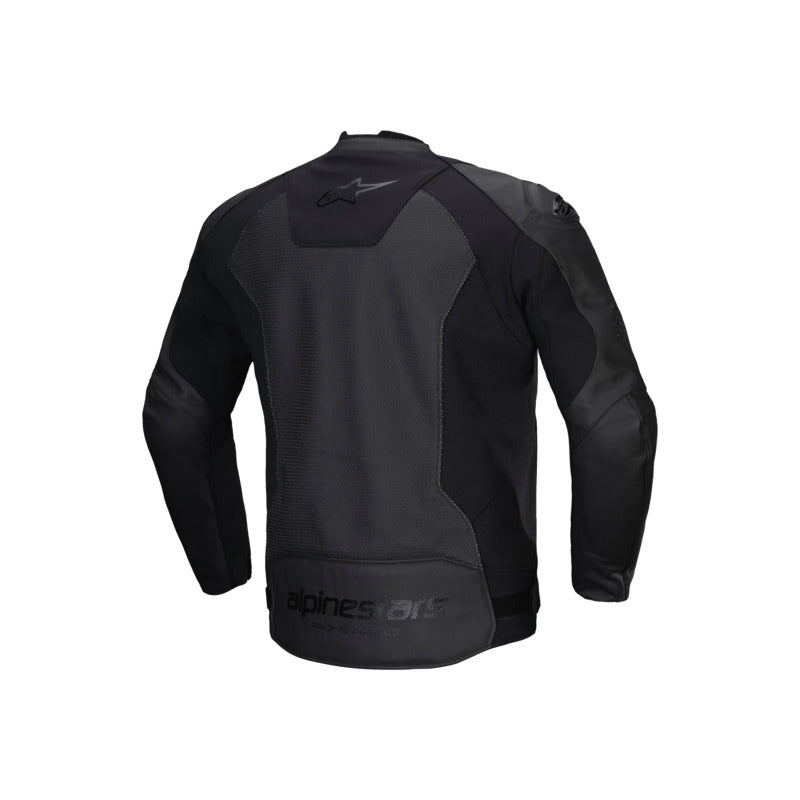 ALPINESTARS FASTER V3 AIRFLOW LEATHER JACKET - BLACK/BLACK