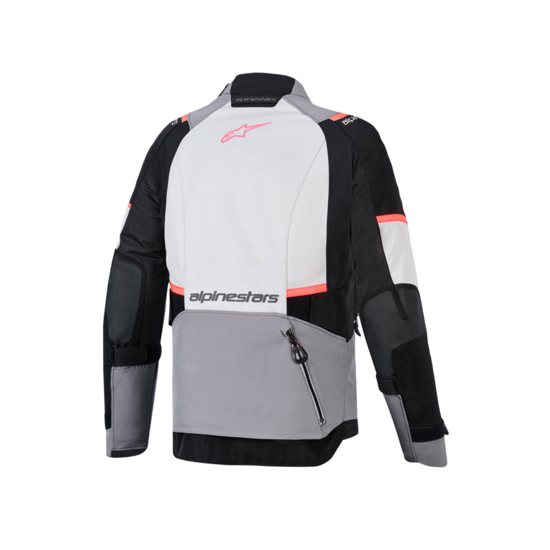 Alpinestars Womens Stella Andes V4 Drystar® Jacket - Dark Gray/Ice Gray/Black/Coral Fluro
