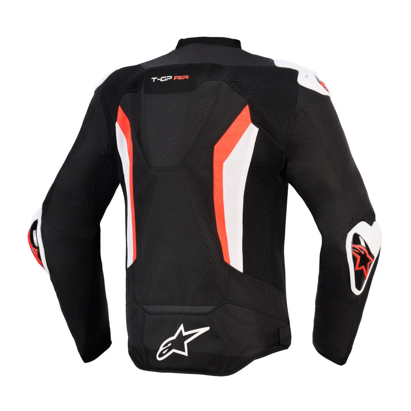 ALPINESTARS T-GP AIR JACKET - BLACK FLURO-RED