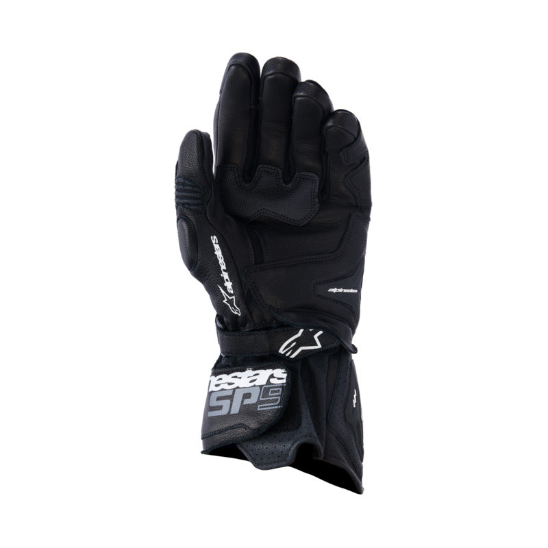Alpinestars SP9 Leather Gloves - Black White