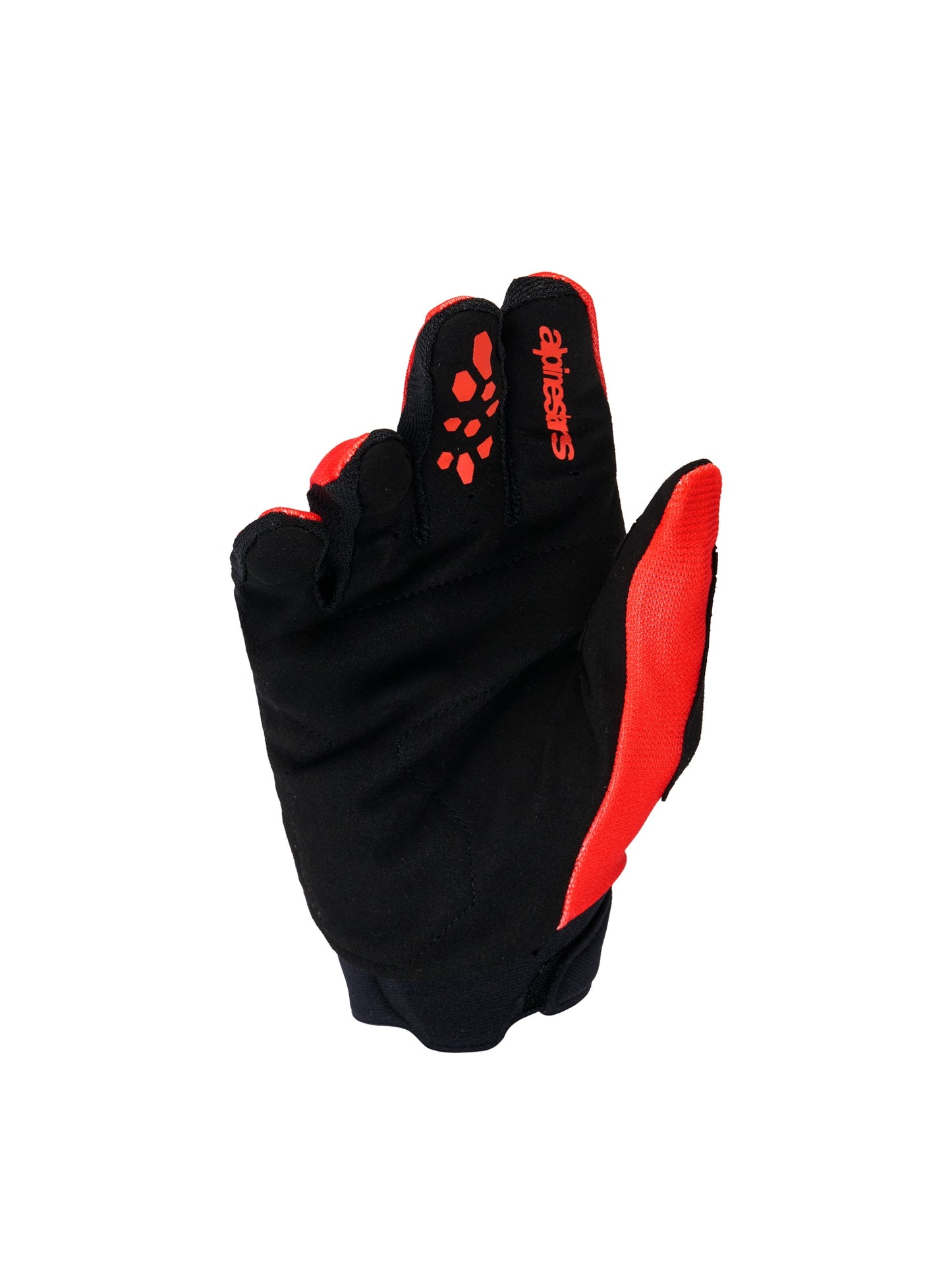 ALPINESTARS YOUTH & KIDS FULL BORE V2 GLOVES - BRIGHT RED BLACK