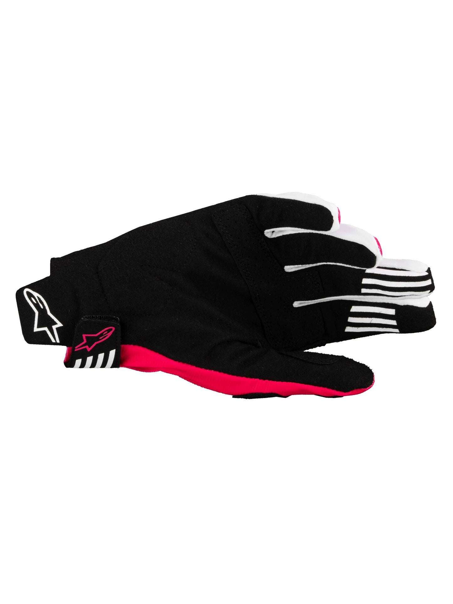 ALPINESTARS TECHSTAR GLOVES - BLACK PINK FLUO