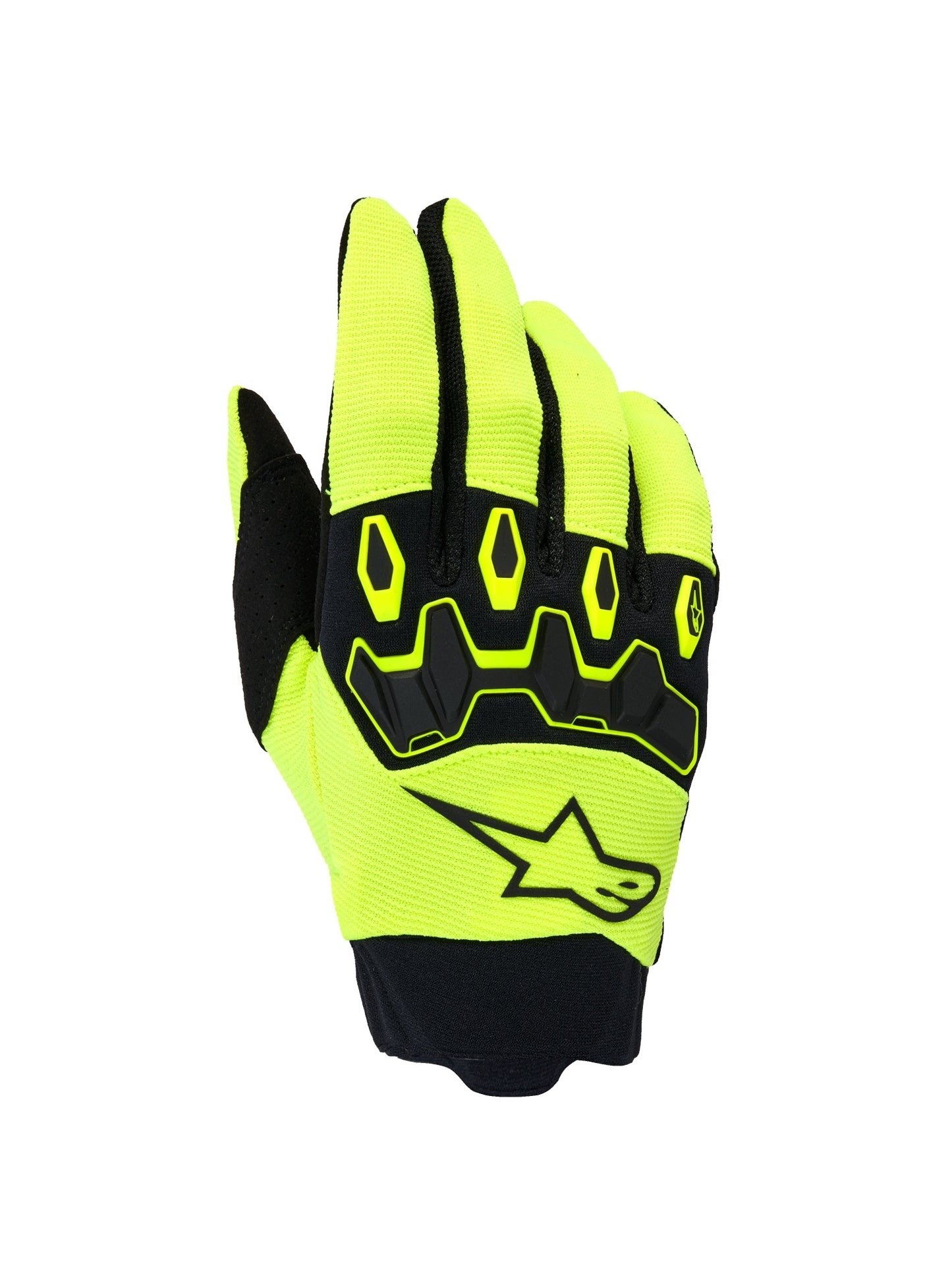 ALPINESTARS FULL BORE V2 GLOVES - YELLOW FLUO BLACK