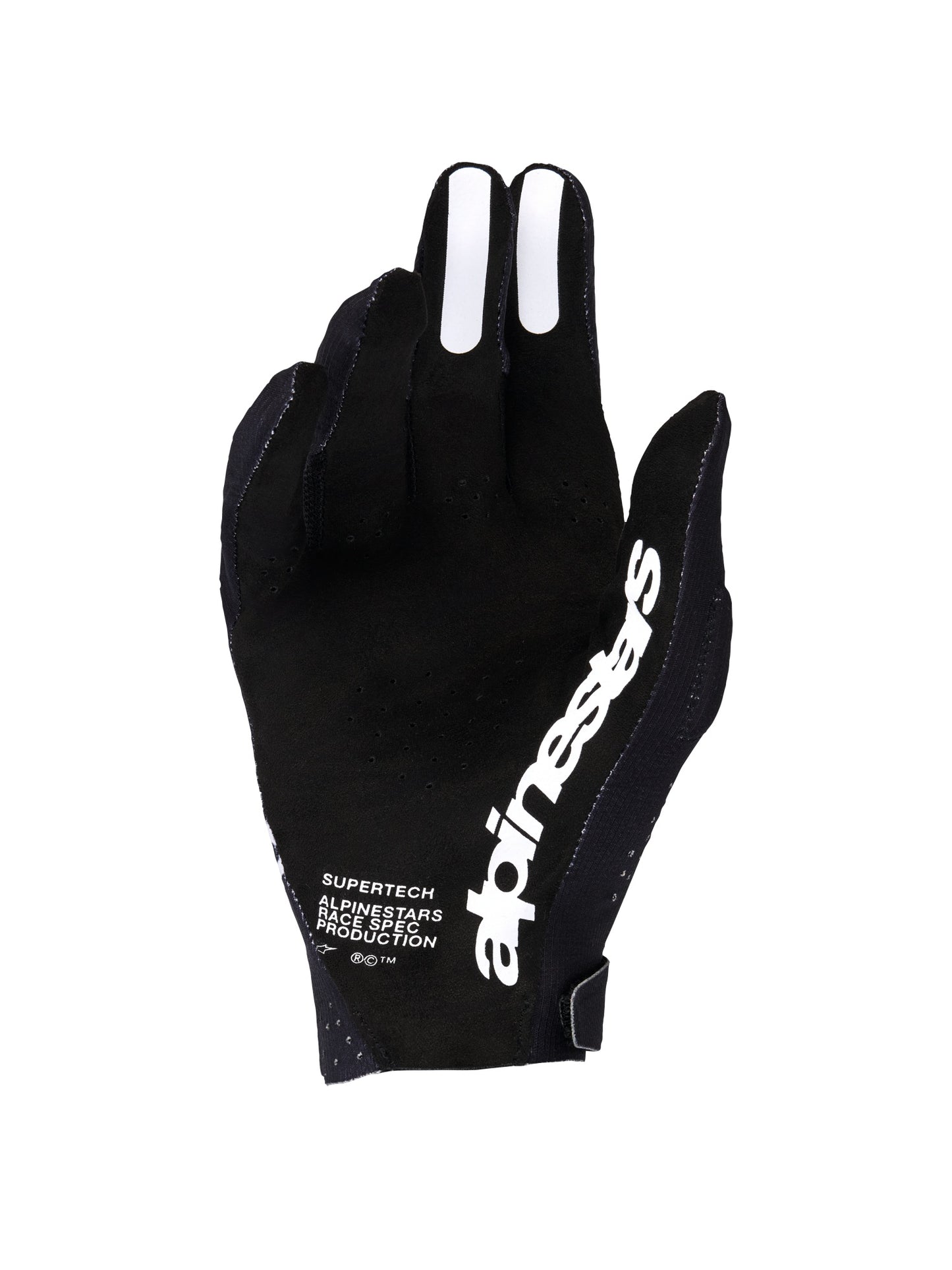 ALPINESTARS SUPERTECH MX GLOVES - BLACK WHITE