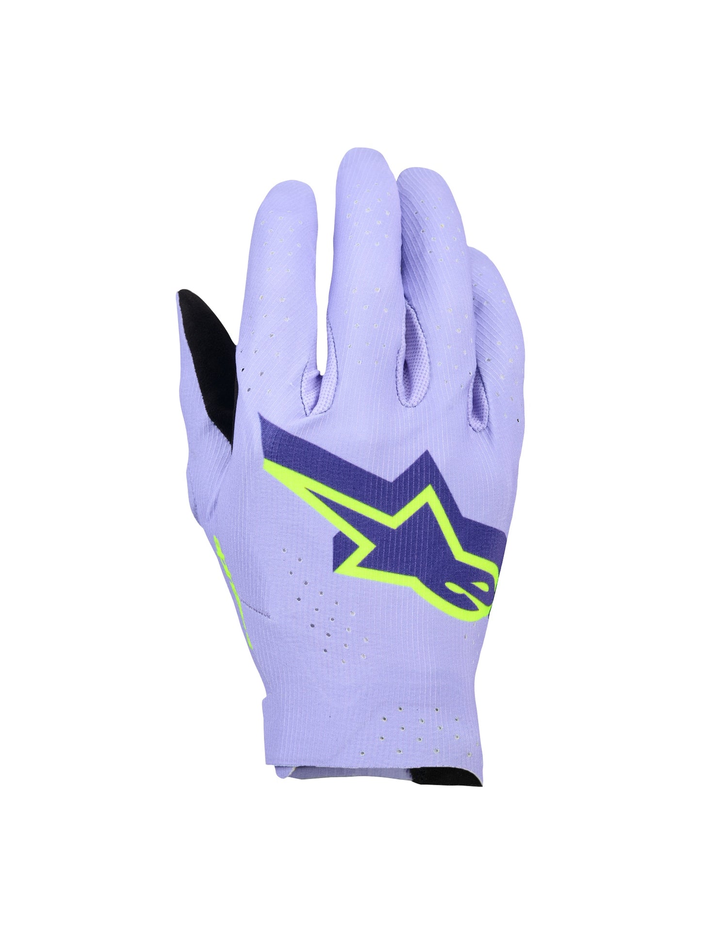 ALPINESTARS SUPERTECH MX GLOVES - LAVENDER VIOLET FLUO YELLOW