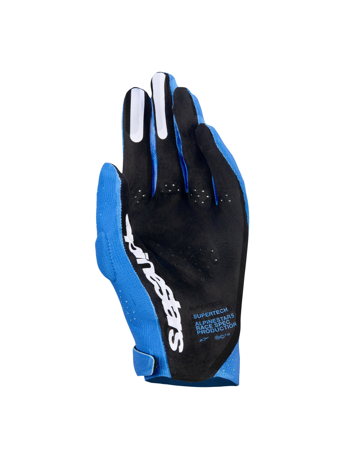 ALPINESTARS SUPERTECH MX GLOVES - UCLA BLUE DEEP BLUE WHITE