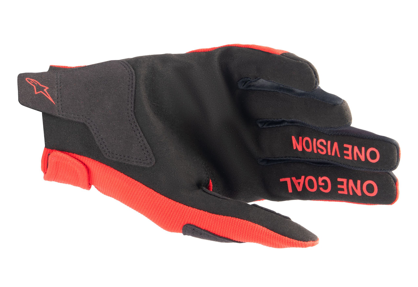 ALPINESTARS 2024 RADAR GLOVES - MARS RED/SILVER